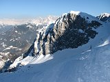 Salita al Ferrantino (2335 m) e al Ferrante (2427 m) e discesa al Rif. Albani (1939 m) in un mare di neve il 28 febb 09  - FOTOGALLERY